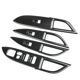 thumbnail image 2 of Cubierta de BotóN de Ventana Revestimiento Interior de Piezas Antidesgaste Accesorios de Coche de ProteccióN de Estilo para 2016-2019, 2 of 5