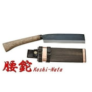 Kanetsune Koshi-Nata 210mm White Steel Oak Wood KB-156