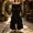 Black, variant on Womens Renaissance Dress Gothic Off Shoulder Corset Waist Tiered Ruffle High Low Hem Halloween Costume Party Dress