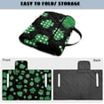 thumbnail image 6 of Whosucclay Golf Cart Accessory for Club Car EZGO Yamaha Carts, 4 Storage Pockets Golf Cart Seat Cushion Cover Golf Cart Seat Towel, Clover Pattern, 6 of 9