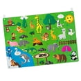 thumbnail image 2 of Tablero de historias de fieltro, tablero de franela para contar historias, material didáctico para educación temprana, juguete colgante para enseñanza zoo, 2 of 8