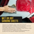thumbnail image 4 of Dura-Gold 5000 Grit Wet or Dry Sandpaper Sheets, 5-1/2" x 9", Box of 25 - Auto Car Color Sanding Detailing, Polishing Wood, Plastic, Glass, Epoxy, Stone, Metal Finishing Hand Sand Block Sander, 4 of 6
