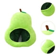 thumbnail image 6 of Milageto Fruit Headgear Pear Shaped Cartoon Funny Cosplay Party Favors Full Headgear Cap, 6 of 7