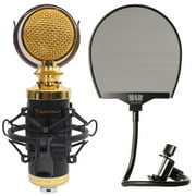 Rockville RCM02 Studio Recording Microphone+Shock Mount+Warm Audio Pop Filter