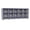 Gray/Blue, variant on 10 Section Wall Mount Coat Locker - without Trays - Navy