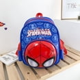 thumbnail image 2 of Nuevo Mochila para niños de Spiderman Marvel, mochilas escolares de dibujos animados estéreo 3D de superhéroe para niños, 2 of 5
