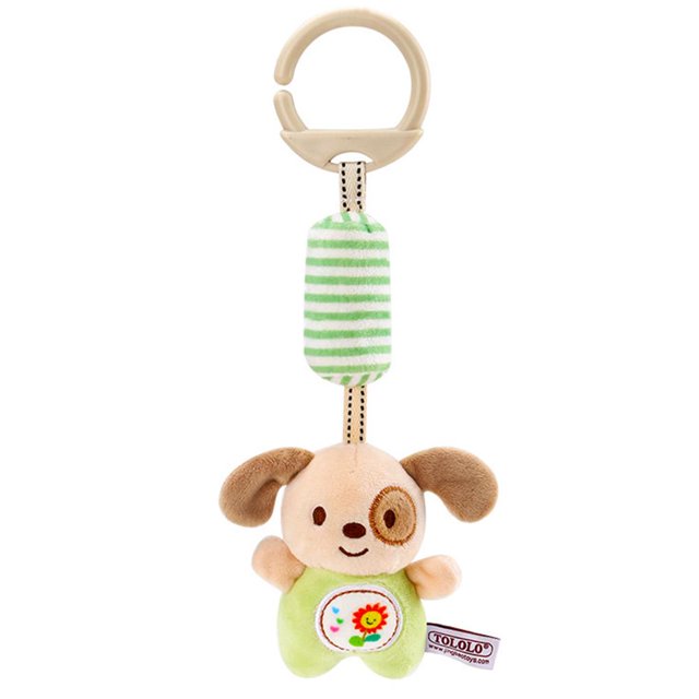 Cochecito De Juguete De Felpa Para Bebé Recién Nacido, Sonajeros Móviles, Campana Colgante De Animales De Dibujos Animados, Juguetes Educativos Para Bebés Kearding FN007114-01