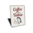 thumbnail image 3 of Coffee Before Talkie Novelty Sign, Metal Wall Decor - 10x14 inches, 3 of 4