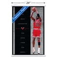 thumbnail image 3 of Michael Jordan - Heart Wall Poster with Wooden Magnetic Frame, 22.375" x 34", 3 of 6