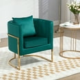 thumbnail image 2 of Marquet Upholstered Barrel Chair, 2 of 10