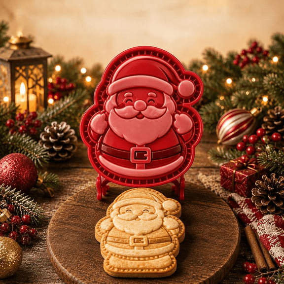 Christmas Mini Pie Molds DIY Hand Pie Molds Reusable Embossed Hand Baking Molds Holiday Pie pie maker for Baking