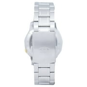 Seiko Mens 5 Silver Dial Watch - SNKK09