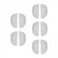 thumbnail image 1 of 5 x 10 piezas de almohadillas de silicona para la nariz de los anteojos de los niños, de repuesto, suaves, contorneadas, deslizantes/a presión, antide, 1 of 8