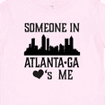 thumbnail image 4 of Inktastic Atlanta Georgia Someone Loves Me Skyline Boys or Girls Baby T-Shirt, 4 of 5