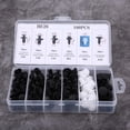 thumbnail image 3 of 100pcs Assorted Car Body Push Pin Rivet Trim Clip Panel Push Retainer forHonda GM , Solid & Durable Automotive Plastic, Universal Fit, Convenient Storage Box, 3 of 8