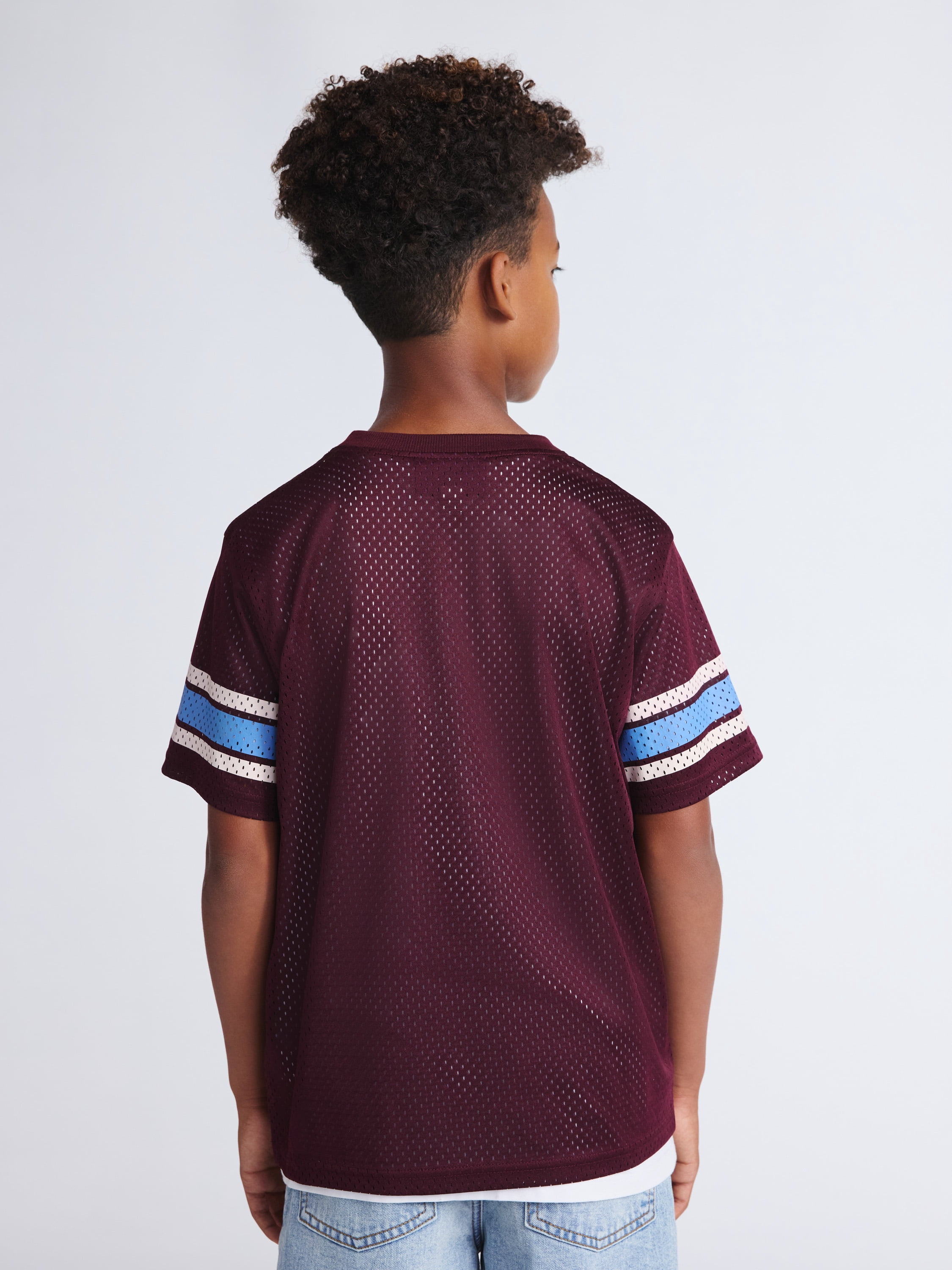 Weekend Academy Boys Mesh Football Jersey, Sizes 4-18