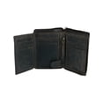 thumbnail image 3 of CTM  Hunter Leather Zip-Around Bifold Chain Wallet (Men), 3 of 3