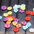 thumbnail image 3 of 150 piezas botón a presión 150 piezas para ropa de tejidos de flor Hugo Botón a presión de sujetadores, 3 of 4