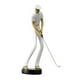 thumbnail image 4 of Figura de golf, escultura moderna de resina, ideal para el hogar, la oficina, la sala de estar y los amantes del golf. Blanco C, 4 of 9