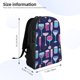 thumbnail image 4 of Easygdp Wine Glasses And Cocktails Mochila Versátil y Elegante: Comodidad, Almacenaje y Durabilidad para la Universidad, Trabajo, Viajes y Uso Diario, 4 of 8
