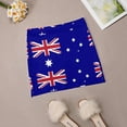 thumbnail image 5 of Australian Flag-Standard Colors Women's skirt Aesthetic skirts New Fashion Short Skirts Flag Australia Color Red White And Blue, 5 of 6