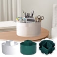 thumbnail image 1 of Organizador de maquillaje giratorio con giro de 360° - Caja de almacenamiento cosmético de gran capacidad para pintalabios, lápices de cejas y pinceles - Organizador de lavabo de sobremesa de, 1 of 9