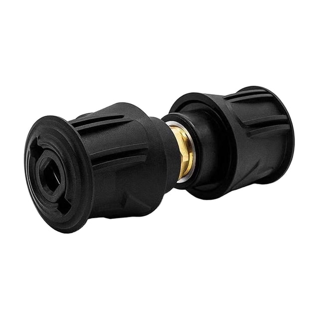 Adaptador de hidrolavadora, conexión rápida, piezas de adaptador, ajuste compacto, ajuste rápido de alta presión para vehículos, patios, entradas de