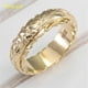 thumbnail image 1 of 14k Gold Plated Suspended Carved Rose Flower Ring Ornaments Tail Ring Female Engagement Rings for Women Bling Wedding Ring, 1 of 5