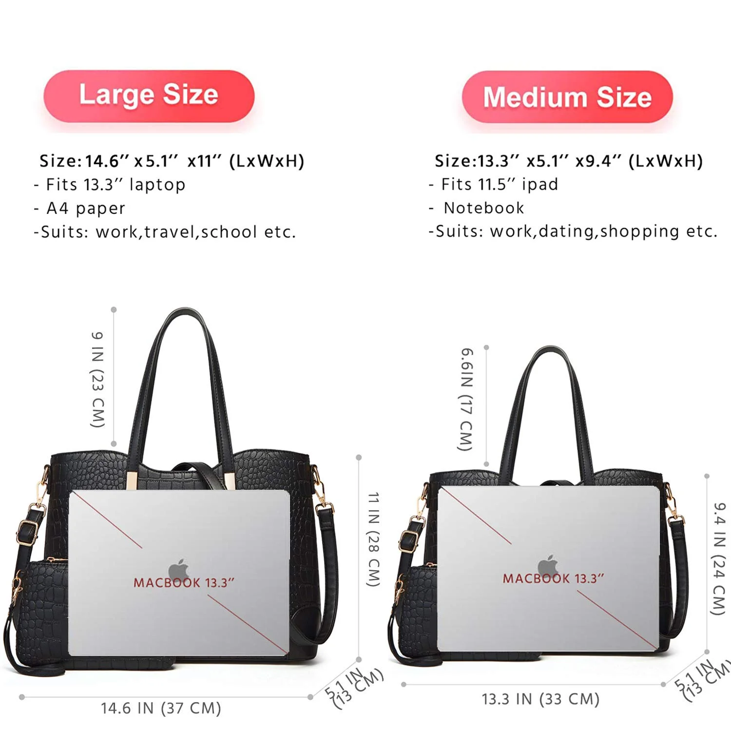 OUSIMEN Purses and Handbags for Womens Satchel Shoulder Tote Bags Wallets