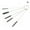 black, variant on 5Pcs Set Nylon Straw Brush Cleaner Bottle Tube Pipe Cleaning Small 2MM V8F8