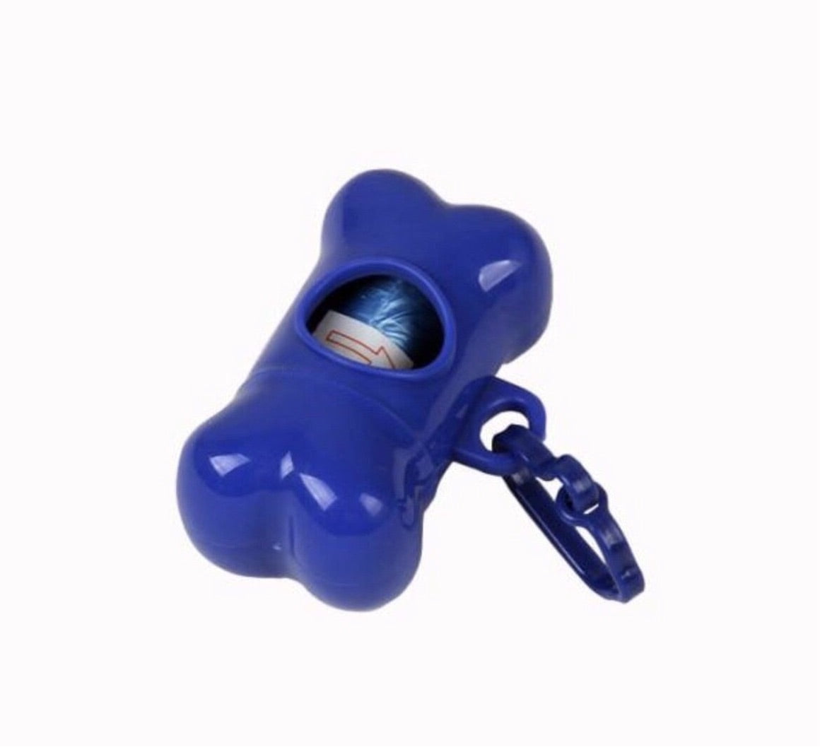 Pet Waste Bag Dispenser - Pets Plastic Garbage Dispenser Carrier Case Supplies Accessories Holder