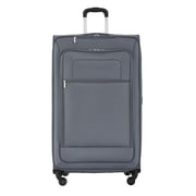 Protege Arendale 32 Soft Side Expandable Rolling Spinner Luggage, Gray