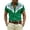 Green, variant on Western Cowboy Print Short Sleeve Shirt for Men – Casual Button Front Shirt Suitable for Daily Leisurewear and Everyday Style