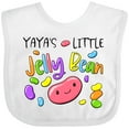 thumbnail image 3 of Inktastic Yaya's Little Jellybean Cute Easter Candy Boys or Girls Baby Bib, 3 of 4
