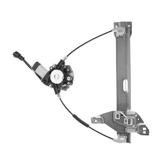 Rear Right Power Window Regulator and Motor Assembly 1 - Compatible with 2006 - 2013 Chevy Impala Sedan 2007 2008 2009 2010 2011 2012