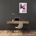 thumbnail image 3 of Ashley, Erin 13x18 White Modern Wood Framed Museum Art Print Titled - Party Mixer I, 3 of 4
