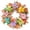 239#Clearance, variant on Stijggn Easter Wreaths for Front Door Easter Decorations Easter Egg Door Wreath Decorations, Spring Wreaths with Pastel Eggs Flowers Eucalyptus Leaves for Front Door Outside Wall Window Decor