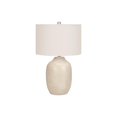 thumbnail image 4 of Monarch Specialties Lighting, 26"h, Table Lamp, Cream Ceramic, Ivory / Cream Shade, Contemporary, 4 of 6
