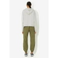 thumbnail image 5 of John Elliott Women's Villain Cropped French Terry Hoodie Sweatshirt With Side Zip (2 (Medium), Light Heather Grey), 5 of 8