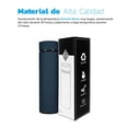 thumbnail image 4 of Termo Acero Inoxidable 500 ml a Prueba de Fugas, Infusor de Té, Mantiene la Temperatura Hasta por 12 Horas, Doble Pared, Cierre Hermético, Sin BPA (Azul) hanylish Bluelander Termo, 4 of 7