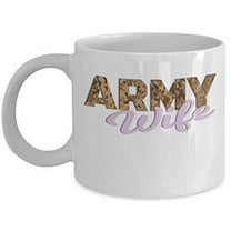 Army 11 oz Coffee Mug - Gift for Soldiers White Ceramic