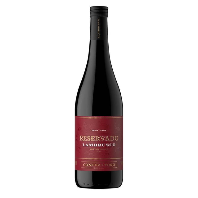 Caja de 12 Vino Tinto Concha y Toro Reservado Lambrusco 750 ml Concha y Toro Reservado Lambrusco