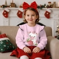 thumbnail image 3 of Garronmavis Cute Cow Kids Pullover Clothes Fashion Strawberry Casual Long Sleeve Fall Winter Tops Lightweight 3T Clothes for Girls Warm Kids Sweatshirts Pullover for Outdoor Activities, 3 of 7
