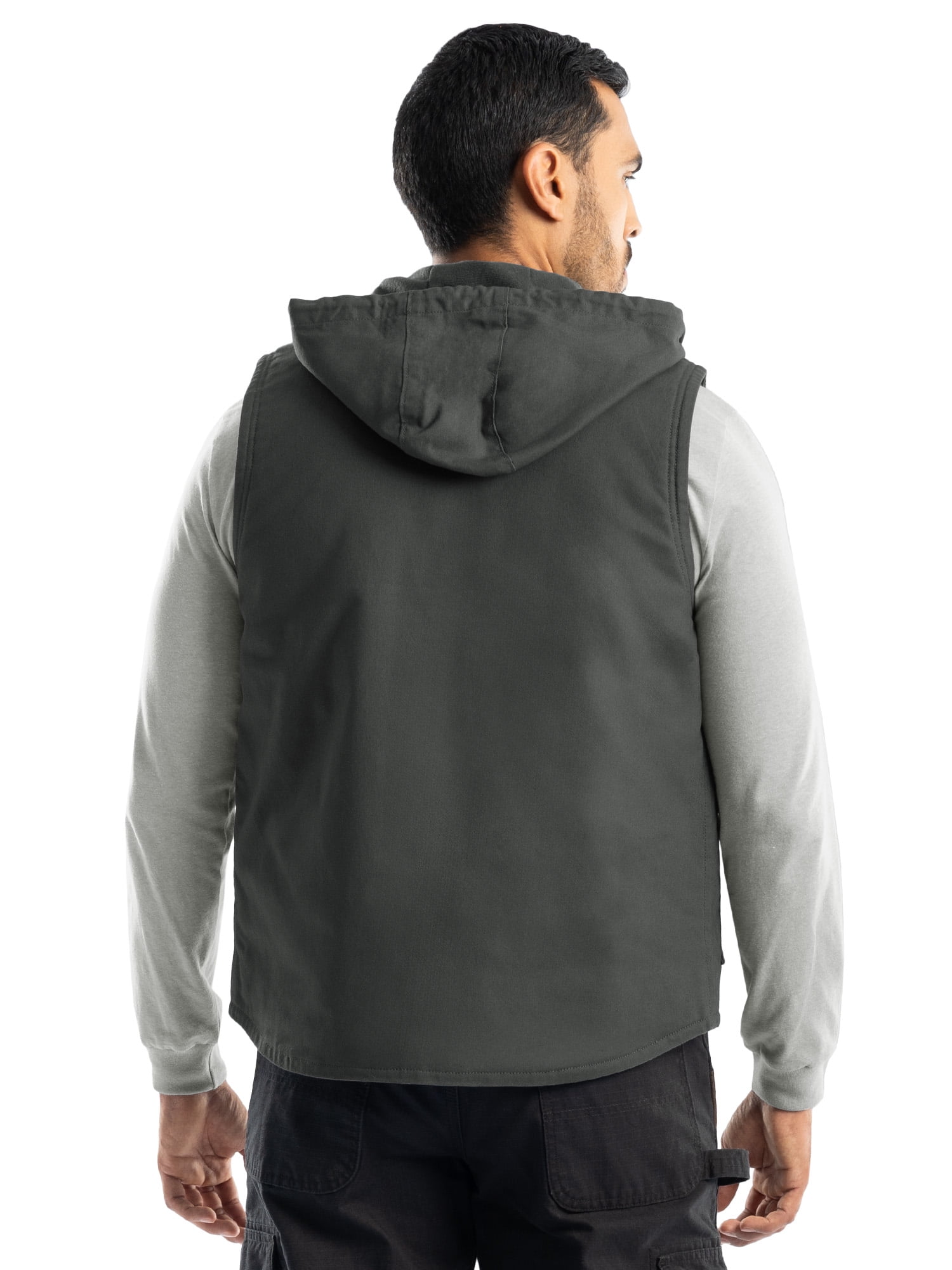 CresentDownWorks Vest【L】 Wrangler Workwear Men's Quilted Duck Canvas Vest - Walmart.com