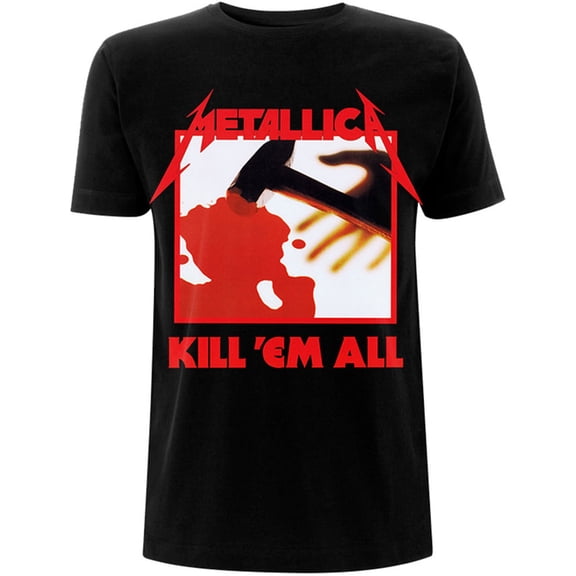 Metallica Men's Kill 'Em All Tracks T-Shirt X-Large | Officially Licensed Merchandise