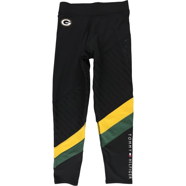 Tommy Hilfiger Mujer Green Bay Packers Compression Athletic Pantalones pac S/25