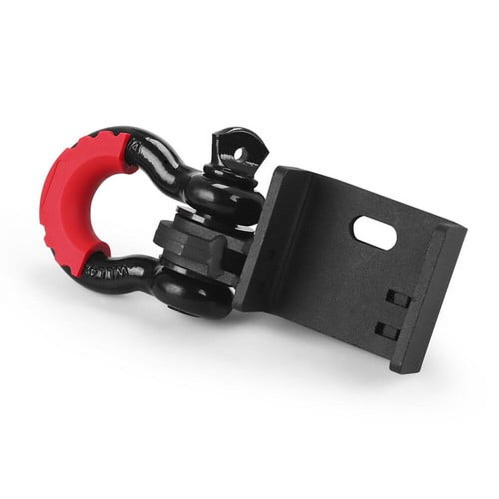 Front Tow Hook Brackets 3/4in Shackle D Rings for Toyota Tacoma 2009-2023