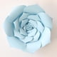 thumbnail image 3 of Accesorio de cumpleaños de fondo de decoración de pared de flores de papel hecho de 11,8 pulgadas Azul claro, 3 of 6