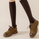 thumbnail image 4 of Whataatahia Calcetines de patinaje artístico calcetines de patinaje opacos hasta la rodilla de colores claros calcetines de nailon para patinaje, 4 of 5