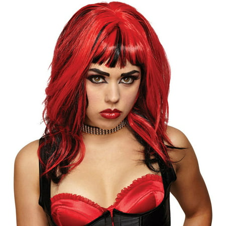 Hard Rockin' Witch Adult Halloween Wig